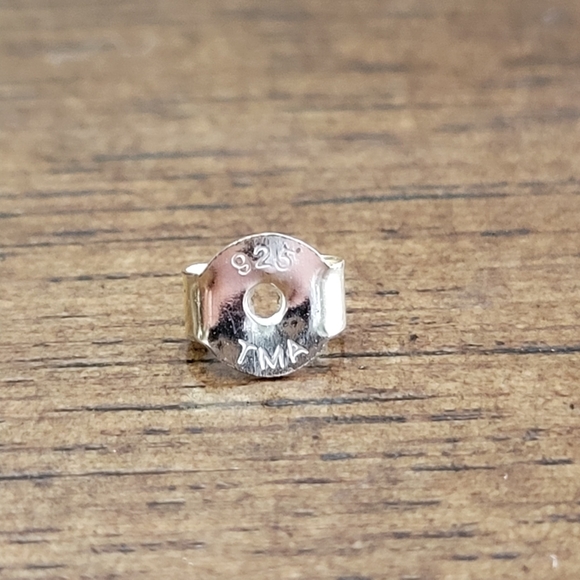 Piercing Pagoda 5 Layer Cuff SS 925 Pierced W CZ Stud - Picture 4 of 10